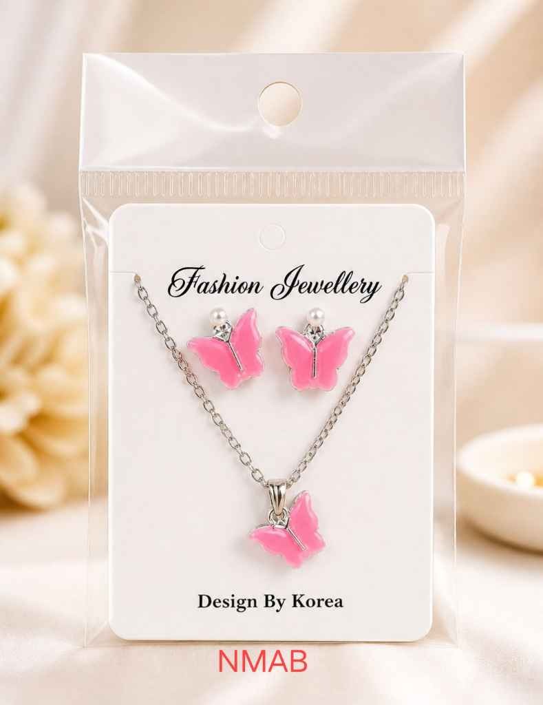 Trending Invisible chain and ear rings